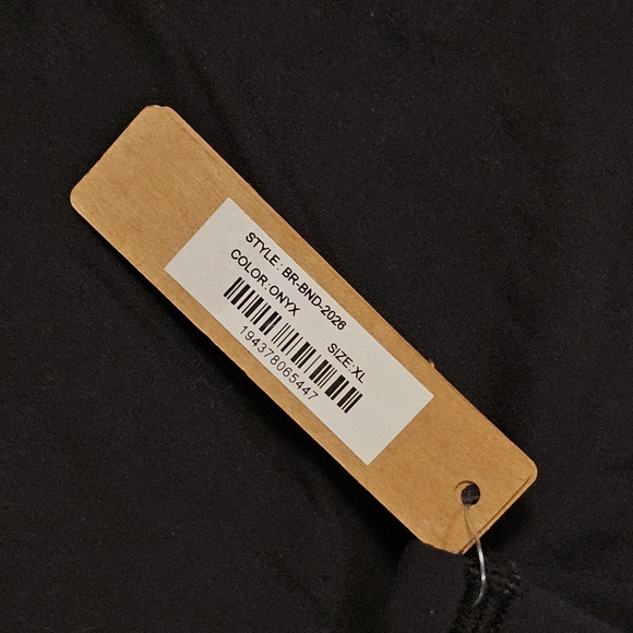 New Skims Fits Everybody Bandeau Bra Black Onyx XL - Picture 7 of 7